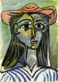 Mujer con sombrero Busto 1962 Pablo Picasso